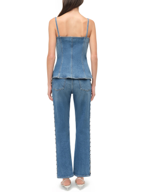 ΓΥΝΑΙΚΕΙΟ DENIM ΠΑΝΤΕΛΟΝΙ AMELIA | Μπλε 29