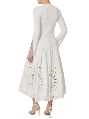 MIDI ΦΟΡΕΜΑ DAILA | Λευκό XS