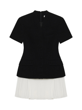 ΜΙΝΙ ΦΟΡΕΜΑ LEAH BLAZER MINI DRESS | Μαύρο US 6