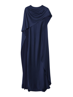 ΜΑΞΙ ΦΟΡΕΜΑ IZEL CAPE GOWN | Μπλε Σκούρο US 8