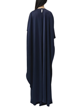 ΜΑΞΙ ΦΟΡΕΜΑ IZEL CAPE GOWN | Μπλε Σκούρο US 8