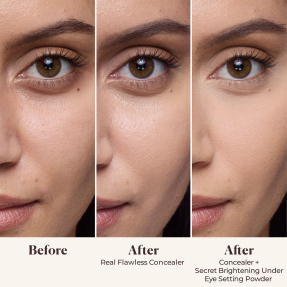 SECRET BRIGHTENING COLOR CORRECTING UNDER EYE SETTING POWDER | 4gr Peach Light Peach With Neutral Undertones