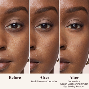 SECRET BRIGHTENING COLOR CORRECTING UNDER EYE SETTING POWDER | 4gr Golden Medium Yellow Peach With Warm Undertones