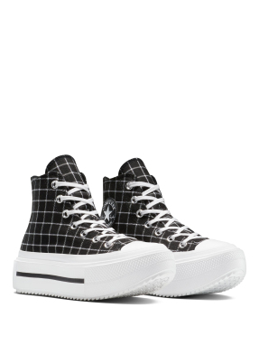 ΓΥΝΑΙΚΕΙΑ ΜΠΟΤΑΚΙΑ CHUCK TAYLOR ALL STAR LIFT DOUBLE | Μαύρο 39