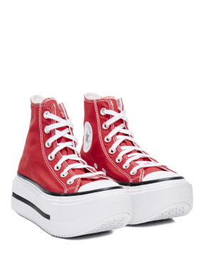 ΓΥΝΑΙΚΕΙΑ ΜΠΟΤΑΚΙΑ CHUCK TAYLOR ALL STAR LIFT DOUBLE | Κόκκινο 39