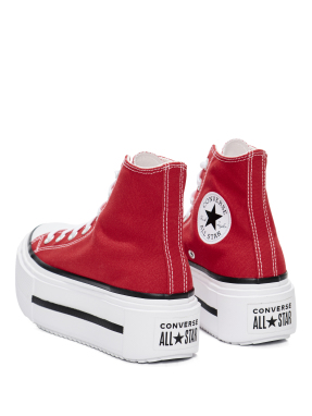 ΓΥΝΑΙΚΕΙΑ ΜΠΟΤΑΚΙΑ CHUCK TAYLOR ALL STAR LIFT DOUBLE | Κόκκινο 37