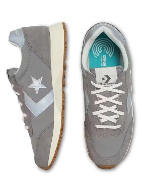 UNISEX SUEDE SNEAKERS OMEGA TRAINER | Γκρι 43