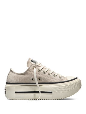 UNISEX SNEAKERS CHUCK TAYLOR LIFT DOUBLE | Εκρού 40