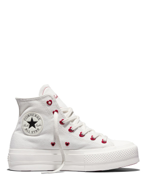ΓΥΝΑΙΚΕΙΑ ΜΠΟΤΑΚΙΑ CHUCK TAYLOR LIFT DOUBLE | Λευκό 40