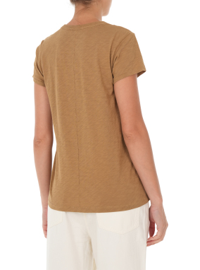 ΓΥΝΑΙΚΕΙΟ T-SHIRT | Καφέ 250 XS
