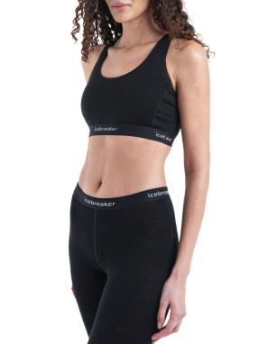 ΓΥΝΑΙΚΕΙΟ ΑΘΛΗΤΙΚΟΣ ΚΟΡΣΕΣ 125 ZONEKNIT™ | Μαύρο XS