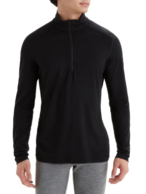 ΑΝΔΡΙΚΟ HALF ZIP 200 OASIS LS | Μαύρο L