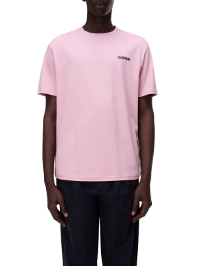 ΑΝΔΡΙΚΟ T-SHIRT SMALL BOX SHORT | Ροζ M