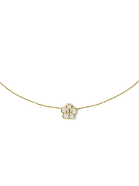 ΓΥΝΑΙΚΕΙΟ ΚΟΛΙΕ KIRA CLOVER FLOWER PENDANT | Χρυσό ONE SIZE