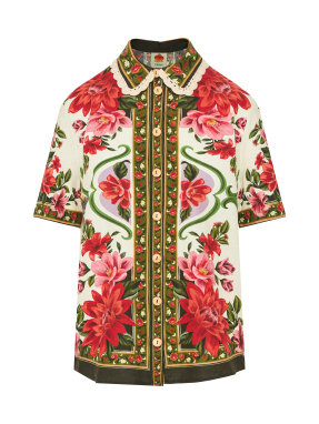 ΓΥΝΑΙΚΕΙΟ ΠΟΥΚΑΜΙΣΟ | Floral XS