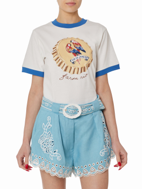 ΓΥΝΑΙΚΕΙΟ T-SHIRT | Εκρού S