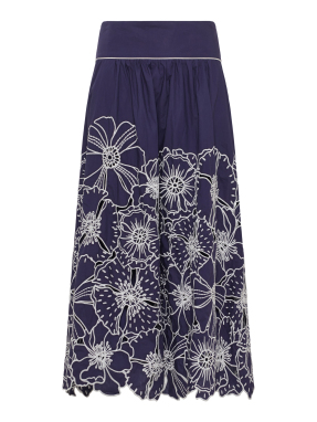 ΜΑΞΙ ΦΟΥΣΤΑ | Μπλε Σκούρο XS