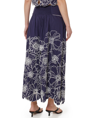 ΜΑΞΙ ΦΟΥΣΤΑ | Μπλε Σκούρο XS