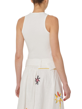 ΓΥΝΑΙΚΕΙΟ ΤΟΠ | Λευκό M