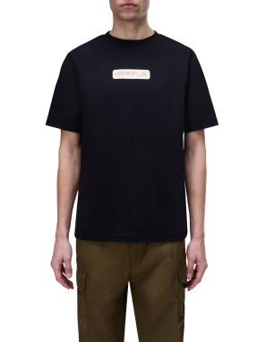 ΑΝΔΡΙΚΟ T-SHIRT S-SOL | Μαύρο FX4 XL