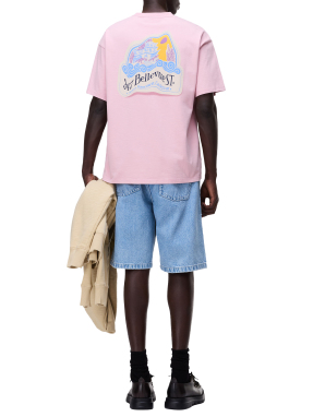 ΑΝΔΡΙΚΟ T-SHIRT S-FLUORITE | Ροζ L