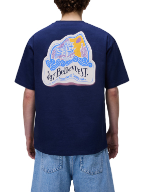 ΑΝΔΡΙΚΟ T-SHIRT S-FLUORITE | Μπλε Σκούρο XXL