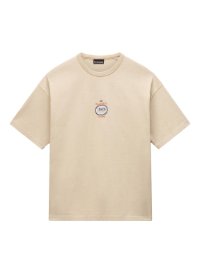 ΑΝΔΡΙΚΟ T-SHIRT S-KROUS | Μπεζ M