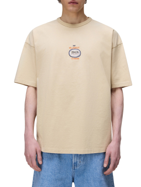 ΑΝΔΡΙΚΟ T-SHIRT S-KROUS | Μπεζ M