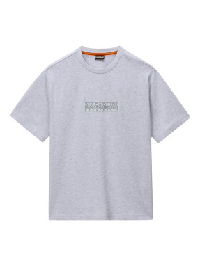 ΑΝΔΡΙΚΟ T-SHIRT S-BOX | Γκρι Ανοιχτό XXL