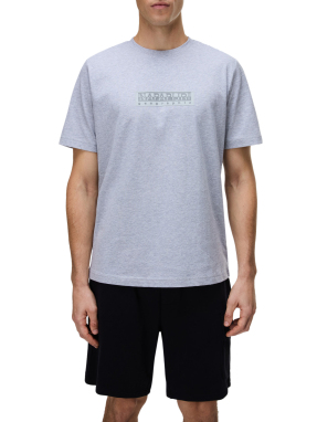 ΑΝΔΡΙΚΟ T-SHIRT S-BOX | Γκρι Ανοιχτό XXL