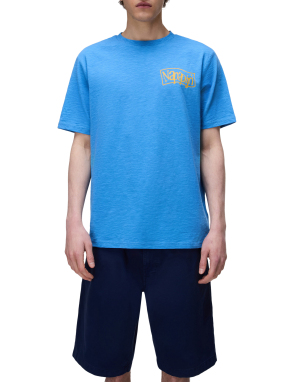ΑΝΔΡΙΚΟ T-SHIRT S-ELIOR | Γαλάζιο XXL