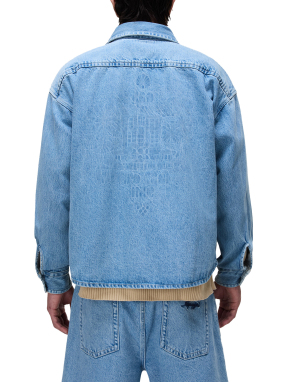 ΑΝΔΡΙΚΟ DENIM ΠΟΥΚΑΜΙΣΟ O-RAMBLER | Μπλε XXL