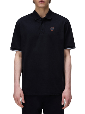 ΑΝΔΡΙΚΗ POLO ΜΠΛΟΥΖΑ E-BADGE | Μαύρο XL