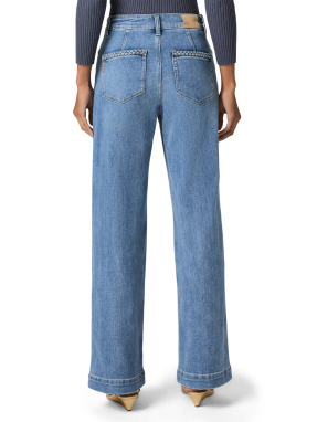 ΓΥΝΑΙΚΕΙΟ DENIM ΠΑΝΤΕΛΟΝΙ ANESSA 31" | Μπλε Ανοιχτό WD079 29