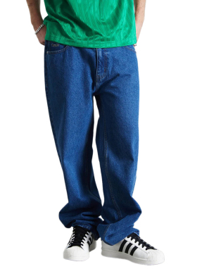 ΑΝΔΡΙΚΟ DENIM ΠΑΤΝΕΛΟΝΙ BASIC ASS | Μπλε Σκούρο 32