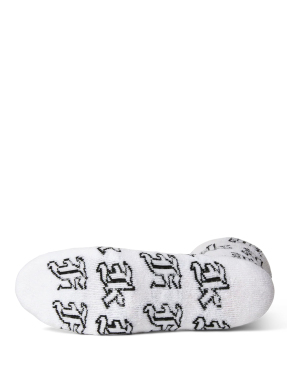 ΚΑΛΤΣΕΣ FUCK IT OLD ENGLISH SOCK | Λευκό ONE SIZE