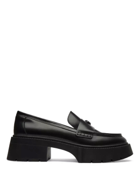 ΓΥΝΑΙΚΕΙΑ PLATFORM LOAFERS LEAH | Μαύρο 39