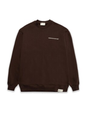 ΦΟΥΤΕΡ WORKWEAR REDEFINED PRINT CREWNECK | Καφέ XL