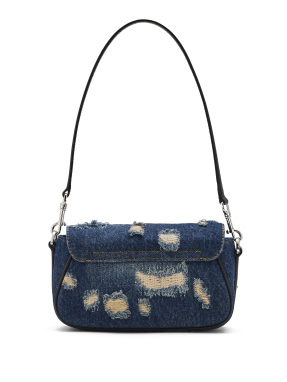 ΓΥΝΑΙΚΕΙΑ DENIM ΤΣΑΝΤΑ ΩΜΟΥ THE CLOVER | Μπλε