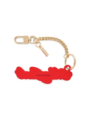 CHARM ΤΣΑΝΤΑΣ THE CURSIVE LOGO CHARM | Ροζ