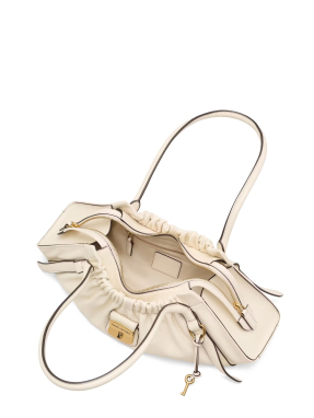ΓΥΝΑΙΚΕΙΑ ΤΣΑΝΤΑ ΩΜΟΥ THE CRISTINA SATCHEL | Εκρού 111