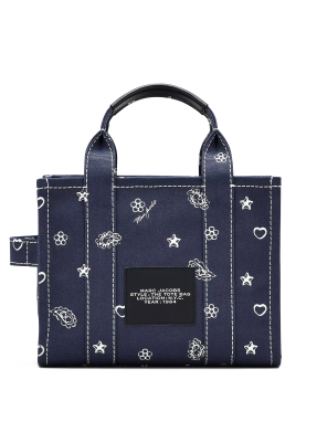 ΓΥΝΑΙΚΕΙΑ ΤΣΑΝΤΑ ΧΕΙΡΟΣ THE BANDANA CANVAS SMALL TOTE BAG | Μπλε