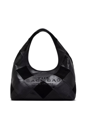 ΓΥΝΑΙΚΕΙΑ ΤΣΑΝΤΑ ΩΜΟΥ THE SUEDE PATCHWORK SACK BAG | Μαύρο