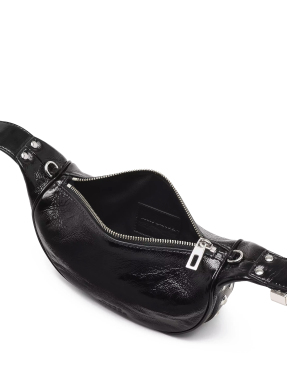 ΓΥΝΑΙΚΕΙΑ ΤΣΑΝΤΑ ΧΕΙΡΟΣ THE CRINKLE PATENT PARTY | Μαύρο