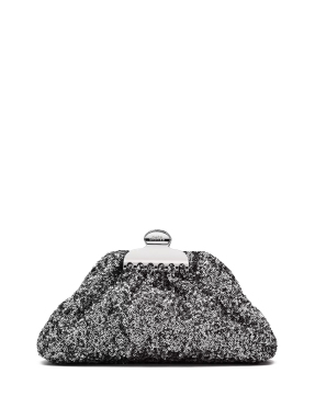 ΓΥΝΑΙΚΕΙΟ CLUTCH THE SEQUIN GLAM SMALL | Ασημί