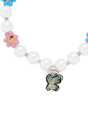 ΓΥΝΑΙΚΕΙΟ ΒΡΑΧΙΟΛΙ HATTIE STEWART X MARC JACOBS GARDEN PEARL STATION | Ασημί ONE SIZE