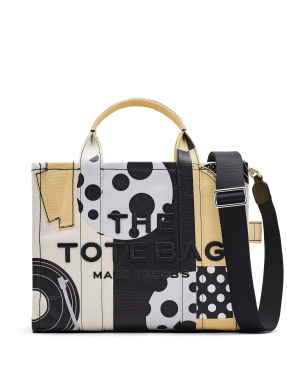 ΓΥΝΑΙΚΕΙΑ ΤΣΑΝΤΑ ΧΕΙΡΟΣ DERRICK ADAMS X MARC JACOBS CANVAS MEDIUM TOTE BAG | Λευκό