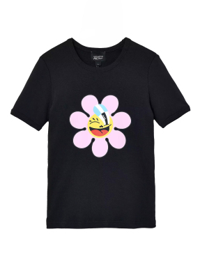 ΓΥΝΑΙΚΕΙΟ T-SHIRT HATTIE STEWART X MARC JACOBS DAISY RINGER TEE | Μαύρο M