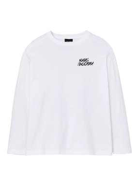 ΓΥΝΑΙΚΕΙΑ ΜΠΛΟΥΖΑ DERRICK ADAMS X MARC JACOBS PATCHWORK DICE LONGSLEEVE | Λευκό XS