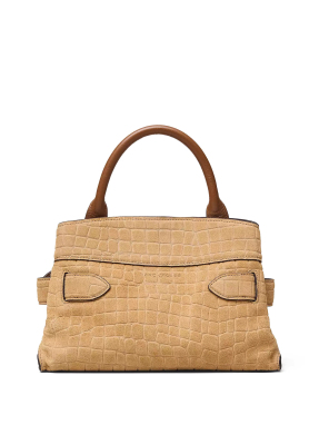 ΓΥΝΑΙΚΕΙΑ ΤΣΑΝΤΑ ΧΕΙΡΟΣ THE SUEDE CROC DAKOTA SMALL SATCHEL | Μπεζ